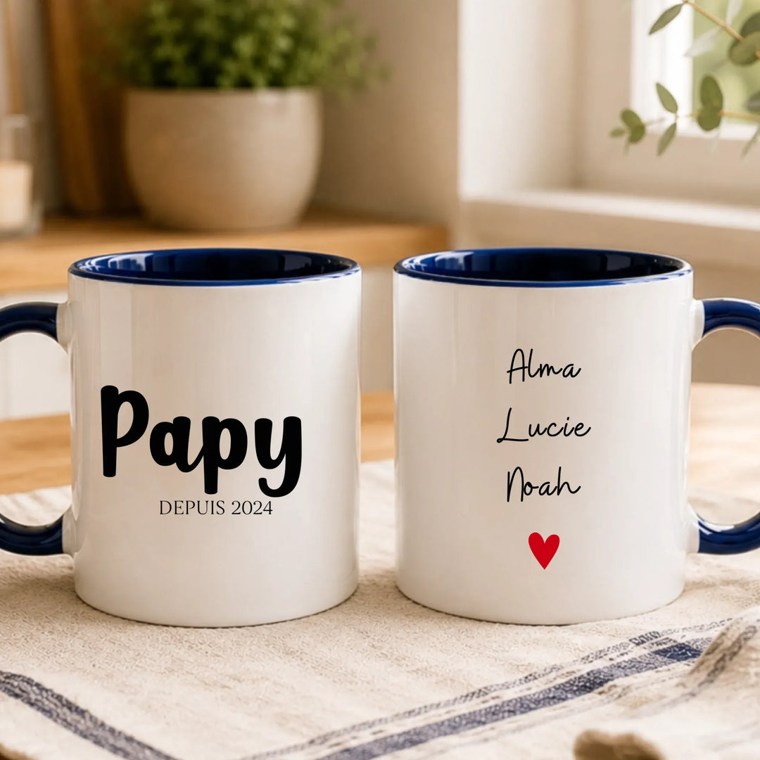 Mug personnalisé papy