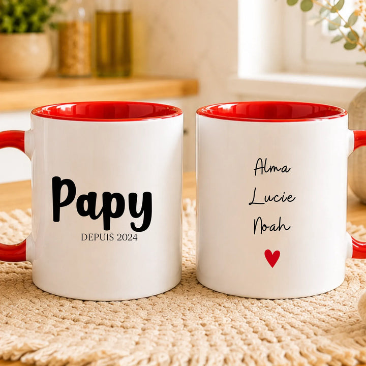 Mug personnalisé papy