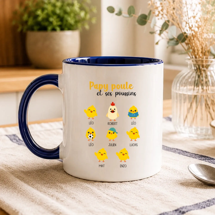 Mug Papy Poule
