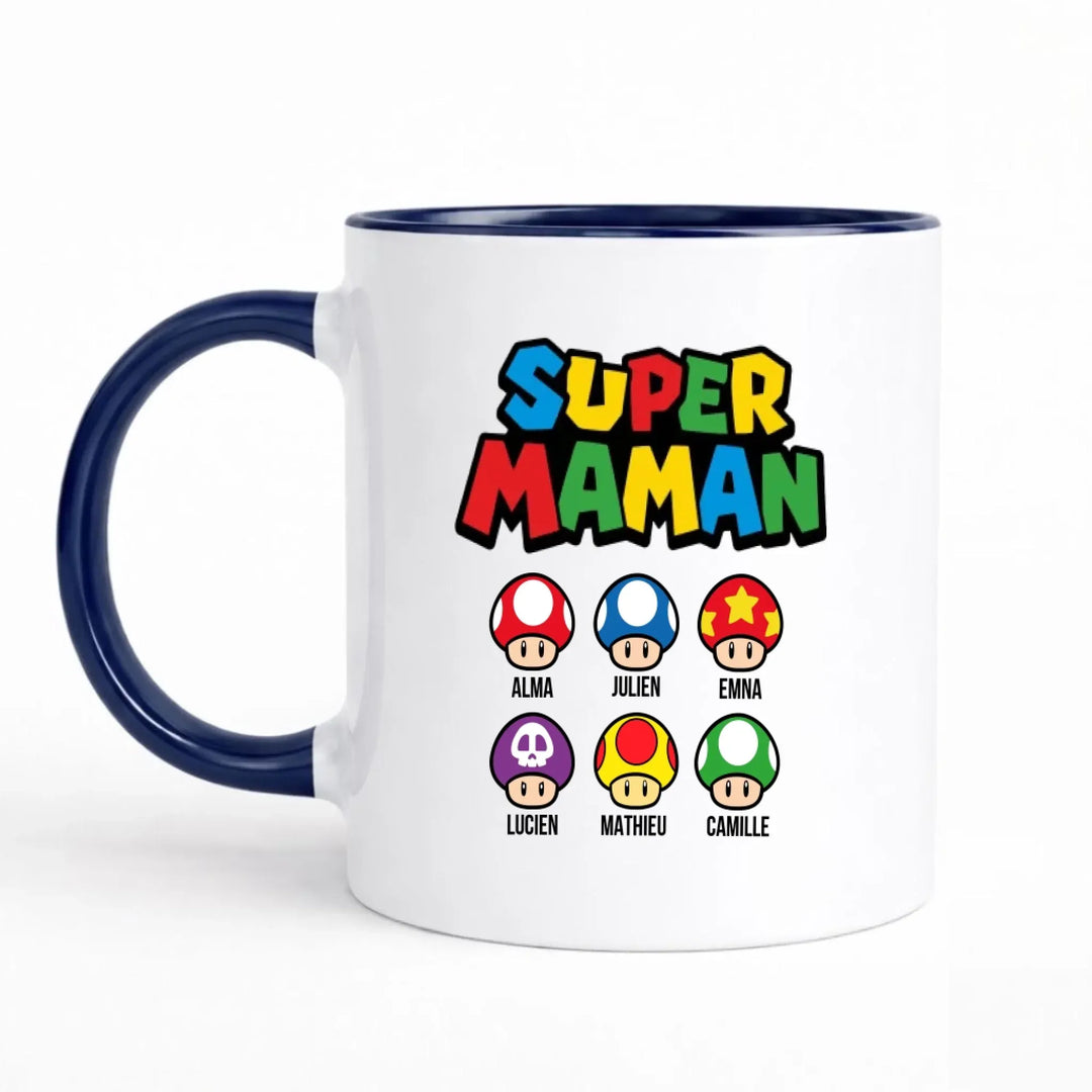 Mug super maman Marine / 325ml
