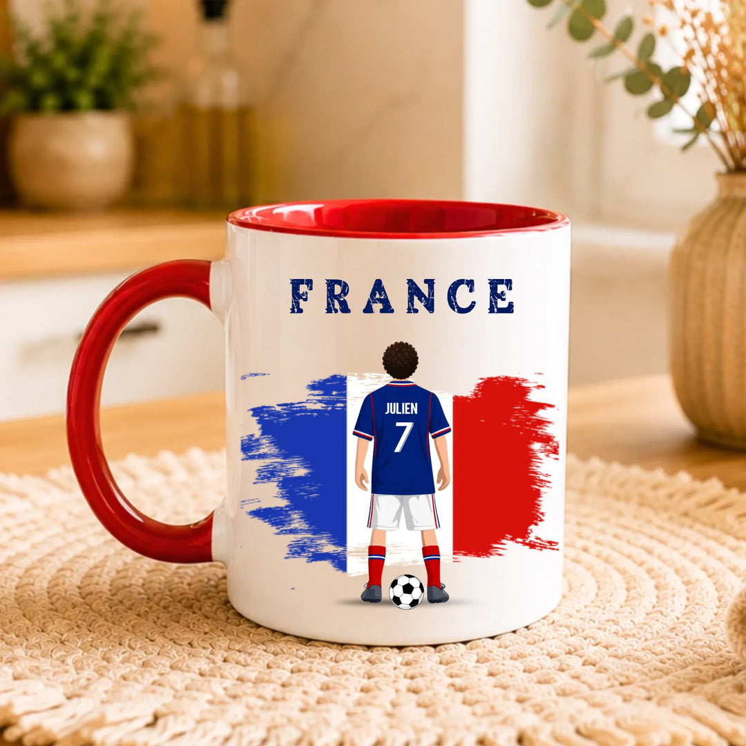 Mug Personnalisée - Foot