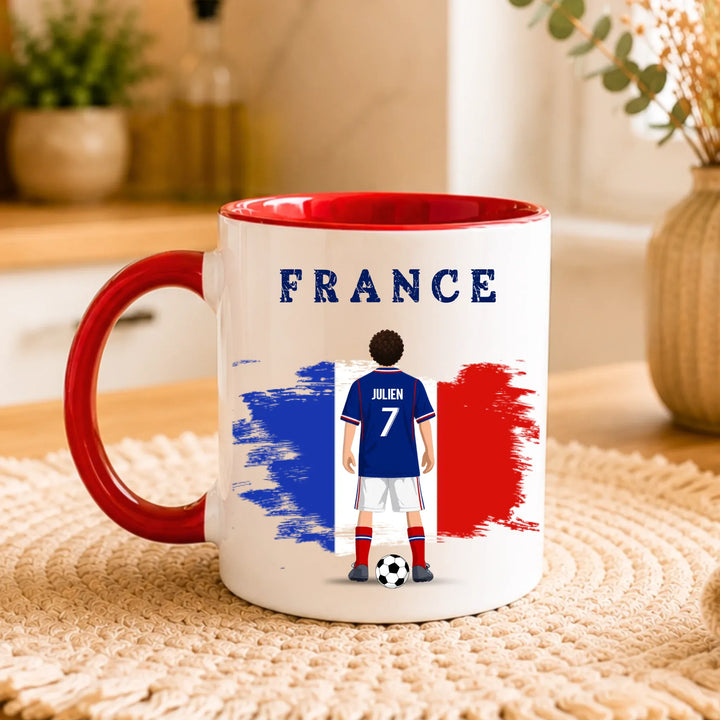 Mug Personnalisée - Foot