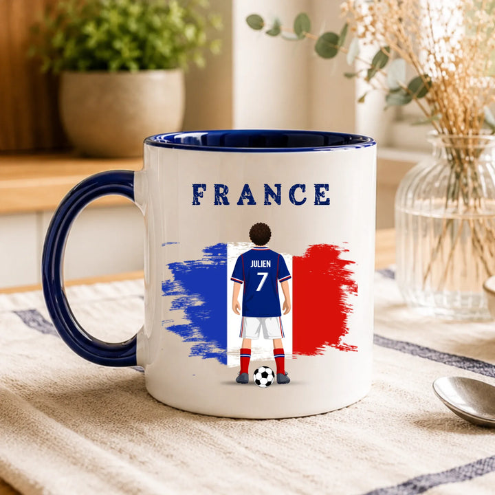 Mug Personnalisée - Foot