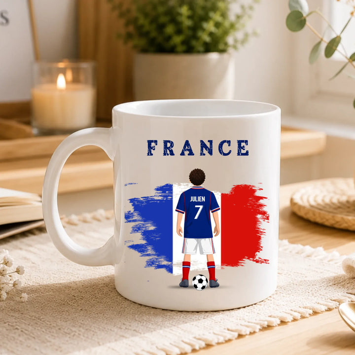 Mug Personnalisée - Foot