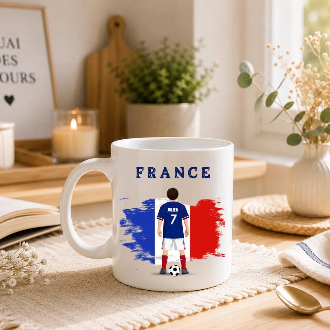 Mug Personnalisée - Foot