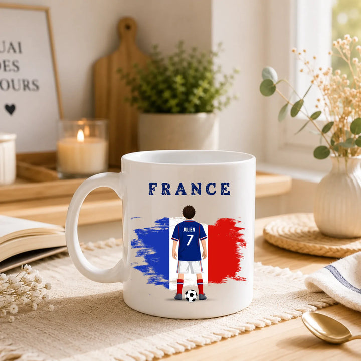 Mug Personnalisée - Foot
