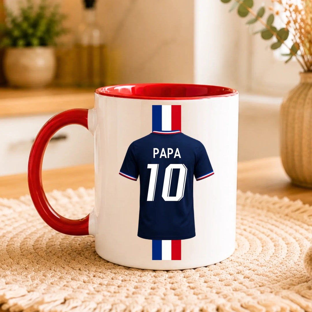 Mug Sport Personnalisé - Maillot de France