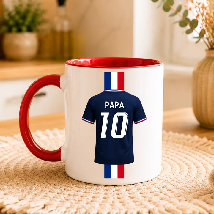Mug Sport Personnalisé - Maillot de France