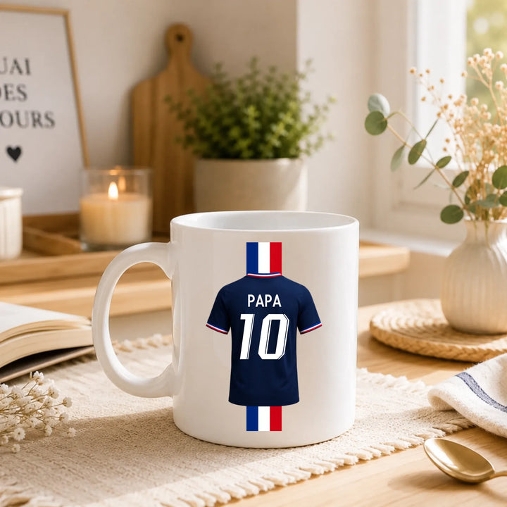 Mug Sport Personnalisé - Maillot de France