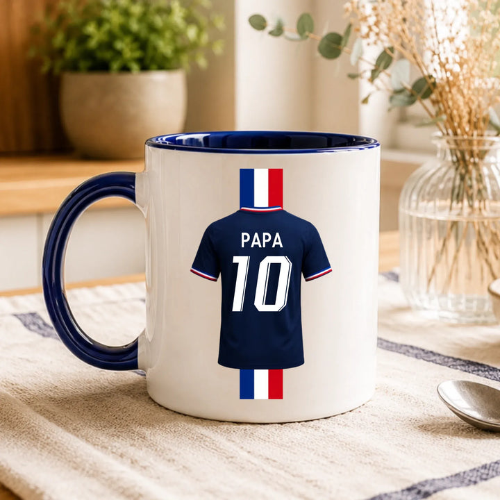 Mug Sport Personnalisé - Maillot de France