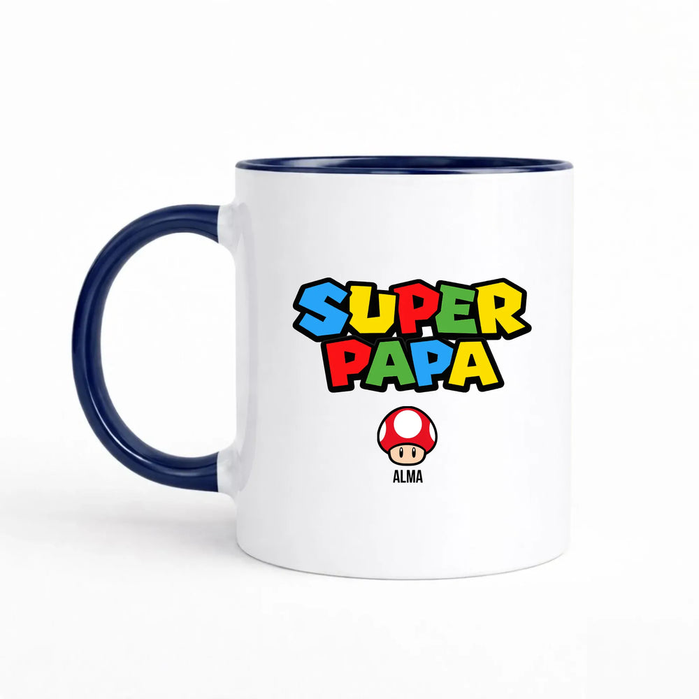 Mug Super Papa Mug 325ml Gelato / Marine / 325ml