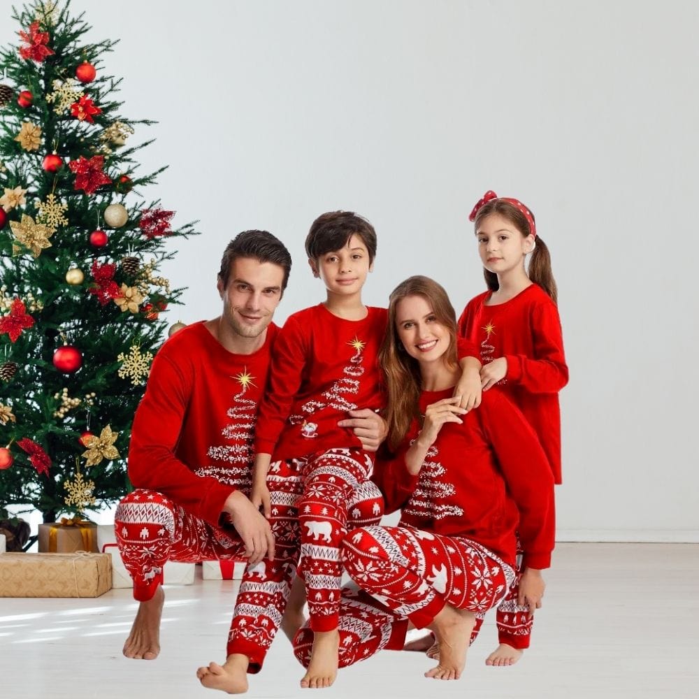 De Noël Pyjama Family Christmas Christmas Family Pajamas Matching