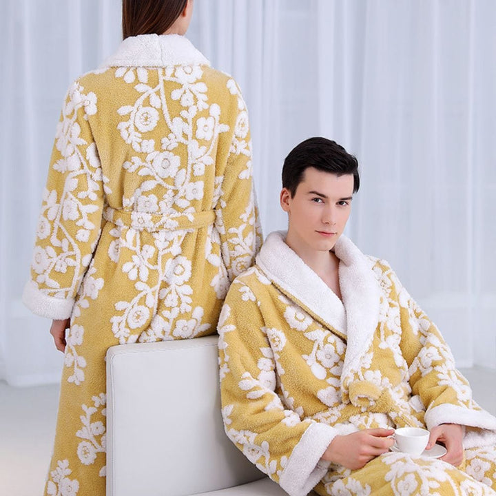 Peignoir Couple Assorti