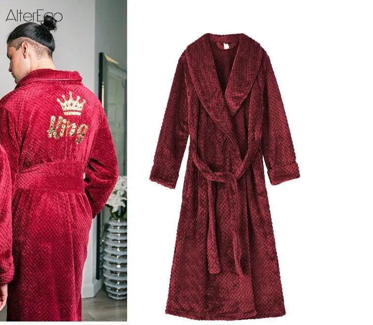 Peignoir King Queen Rouge / King / M