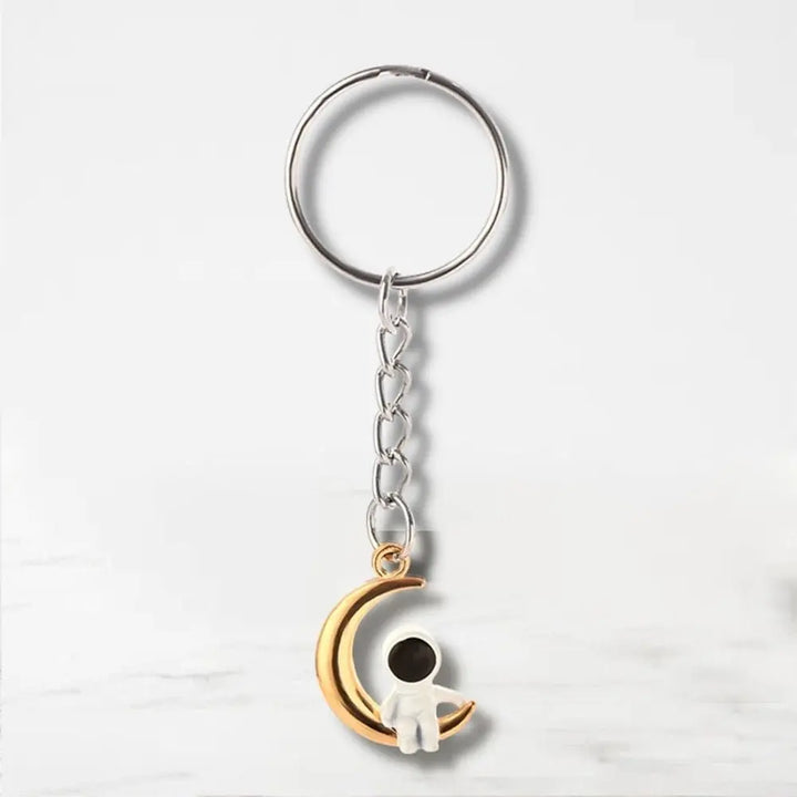 Porte Clé Couple Original Lune