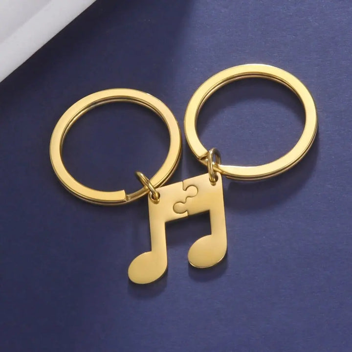 Porte Clé Note De Musique