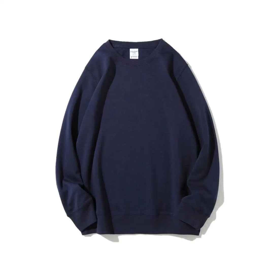 Pull Brodé Personnalisé Couple Bleu Marine / S