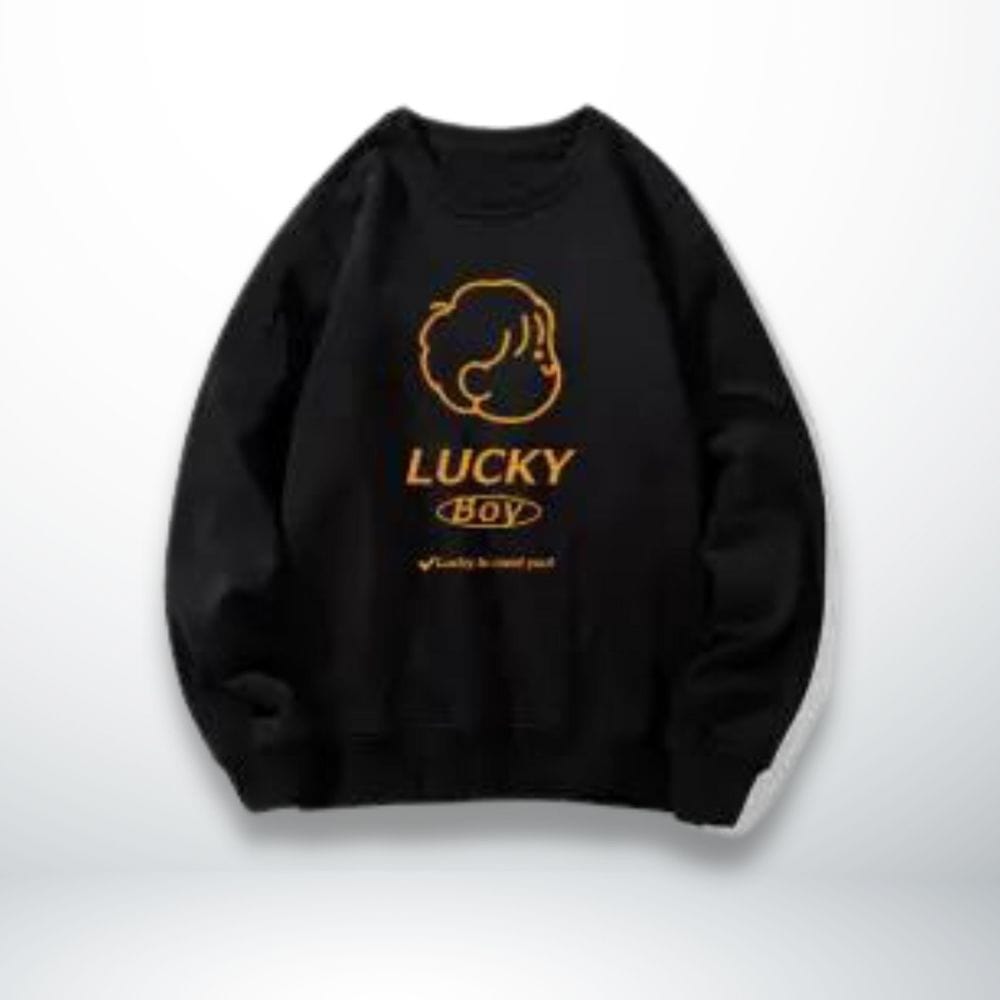 Pull Couple Accorder Noir-Lucky / XXS
