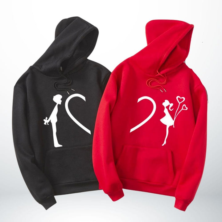 Pull Couple Coeur