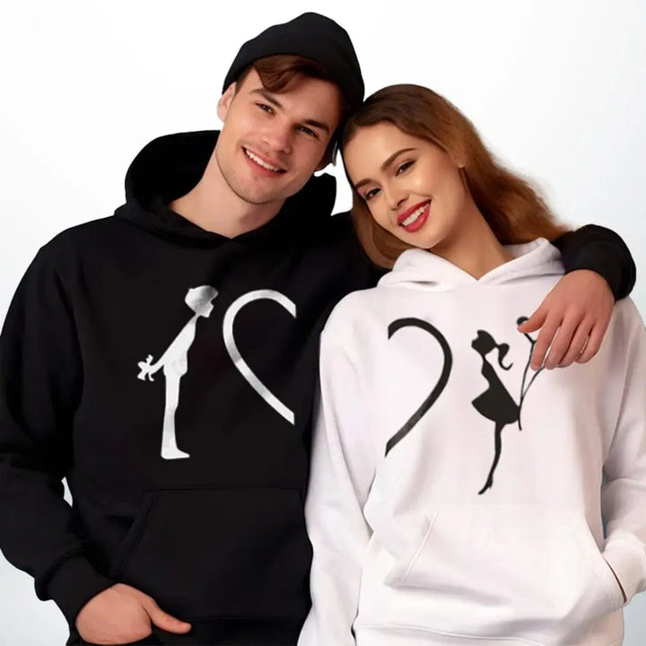 Pull Couple Coeur