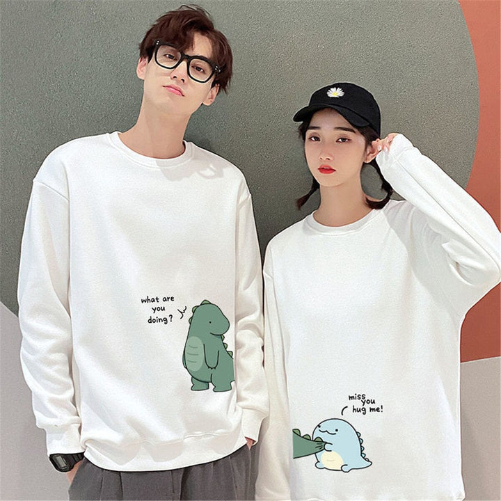 Pull Couple Dinosaure