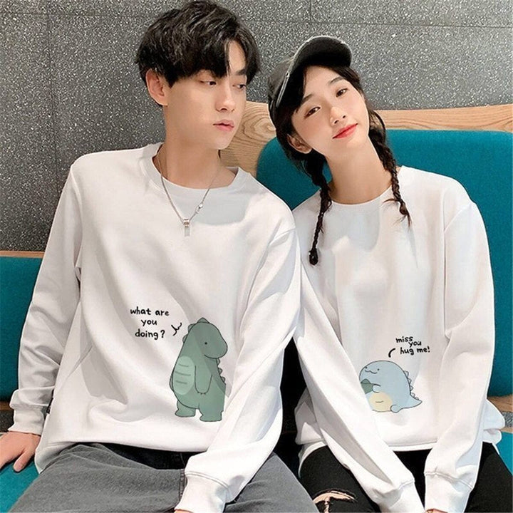 Pull Couple Dinosaure
