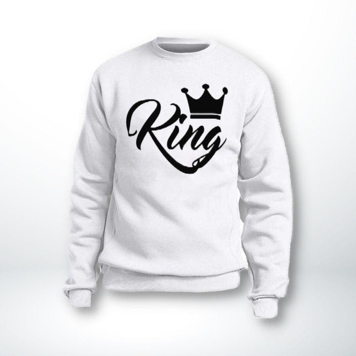 Pull Couple King Queen King-Blanc / XS