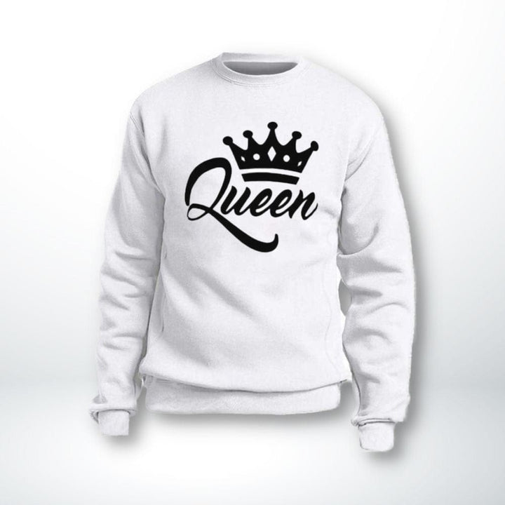 Pull Couple King Queen Queen-Blanc / XS