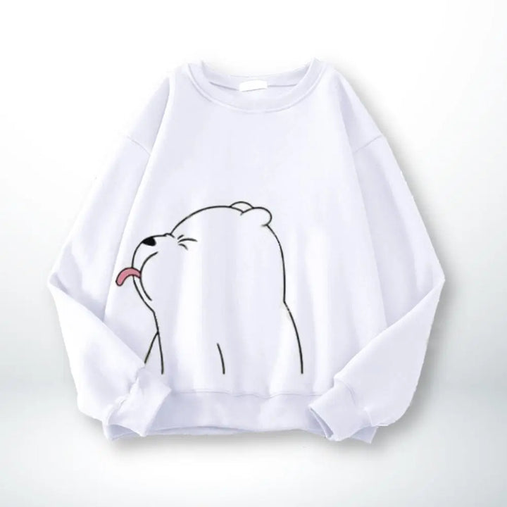 Pull Couple Unisex Blanc / XXS