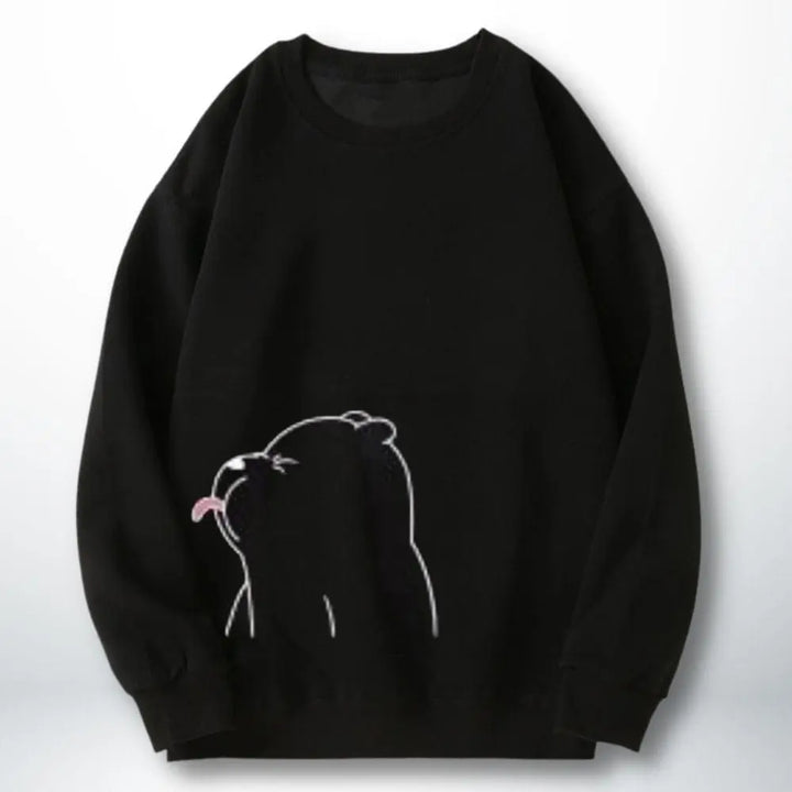 Pull Couple Unisex Noir / XXS