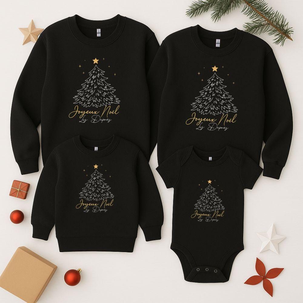 Pull De Noel Assorti Famille