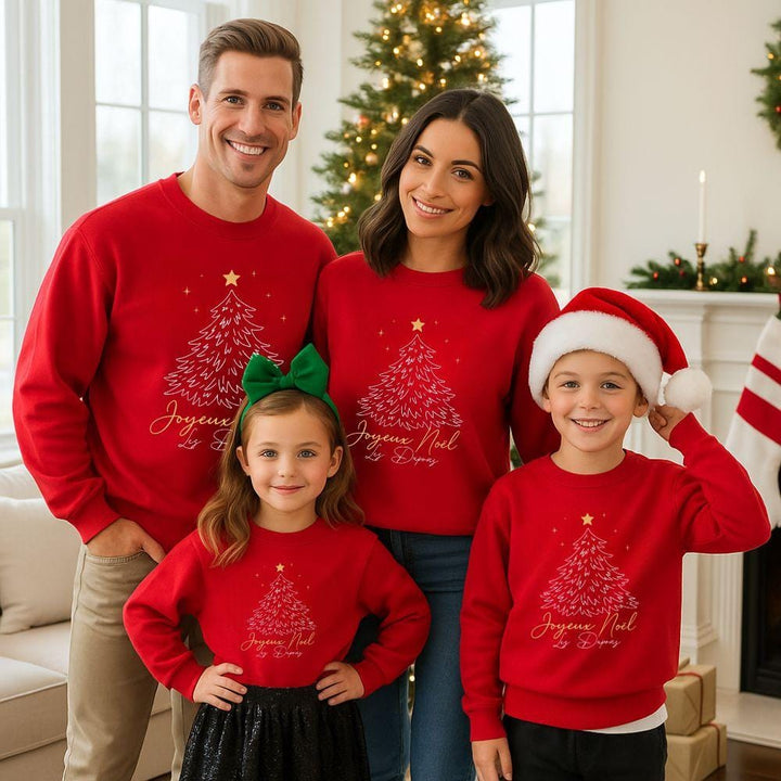 Pull De Noel Assorti Famille