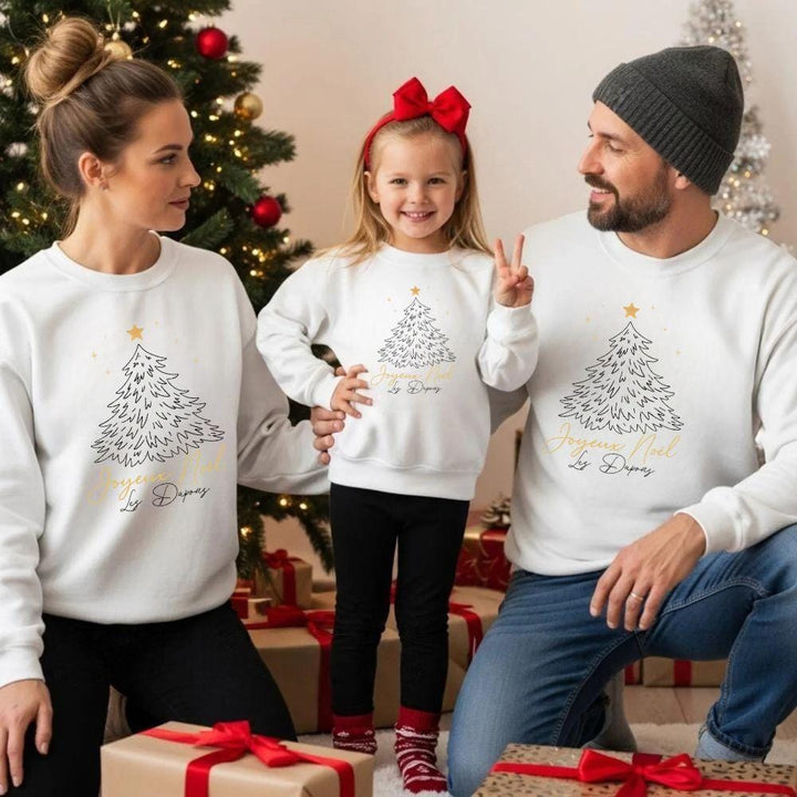 Pull De Noel Assorti Famille