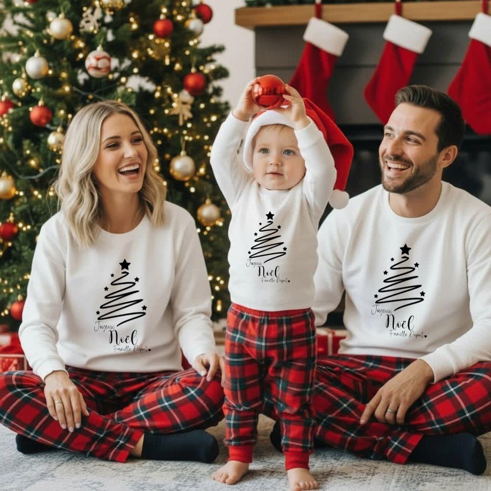 Pull De Noel Collection Famille