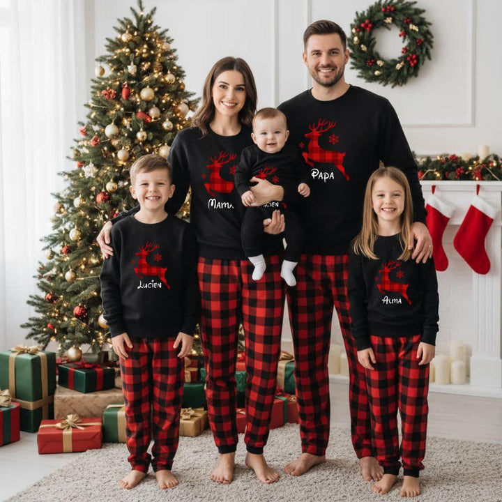 Pull De Noel Famille Avec Bébé