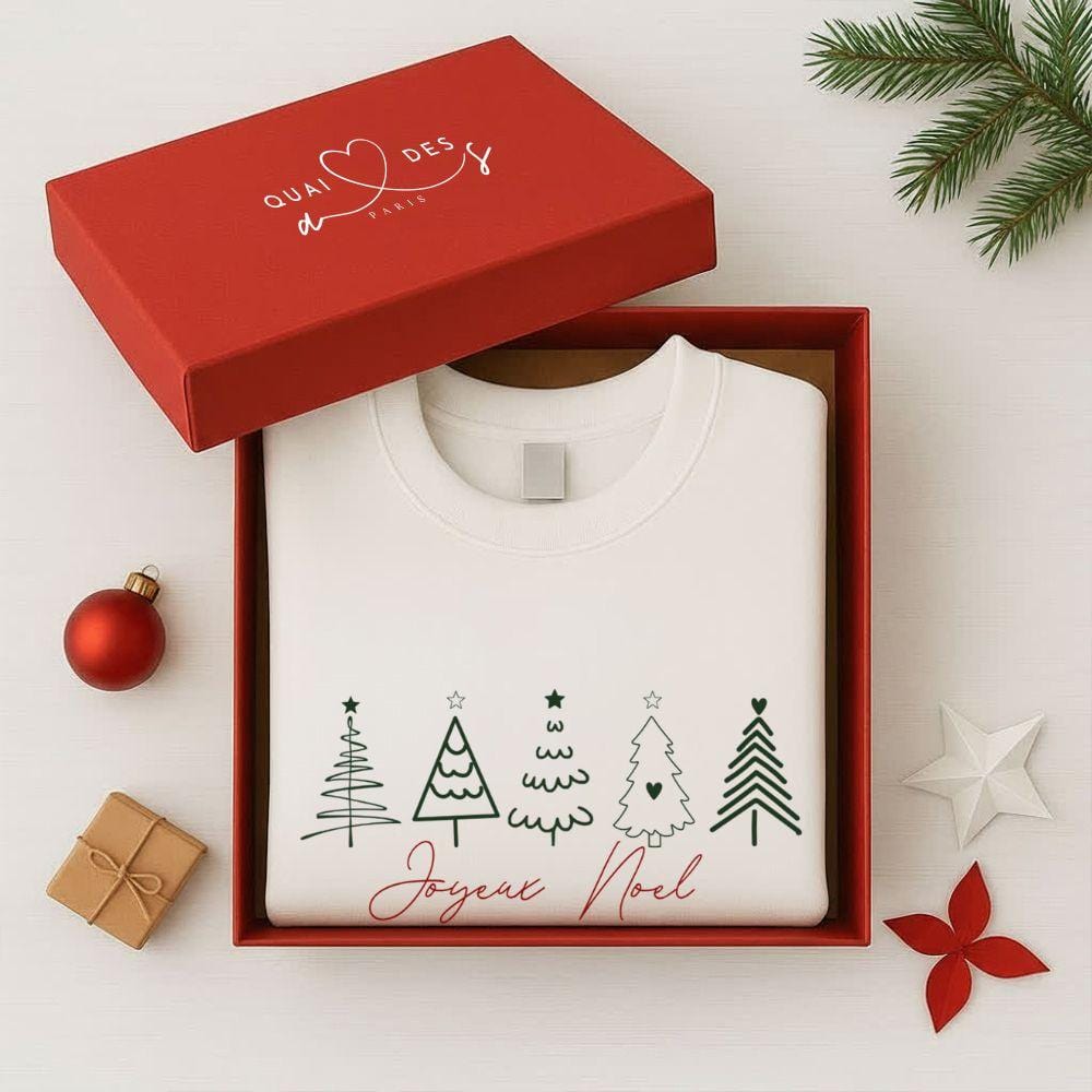 Pull De Noel mère Fille