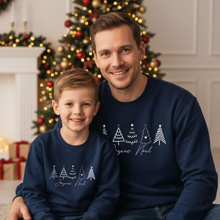 Pull De Noel mère Fille