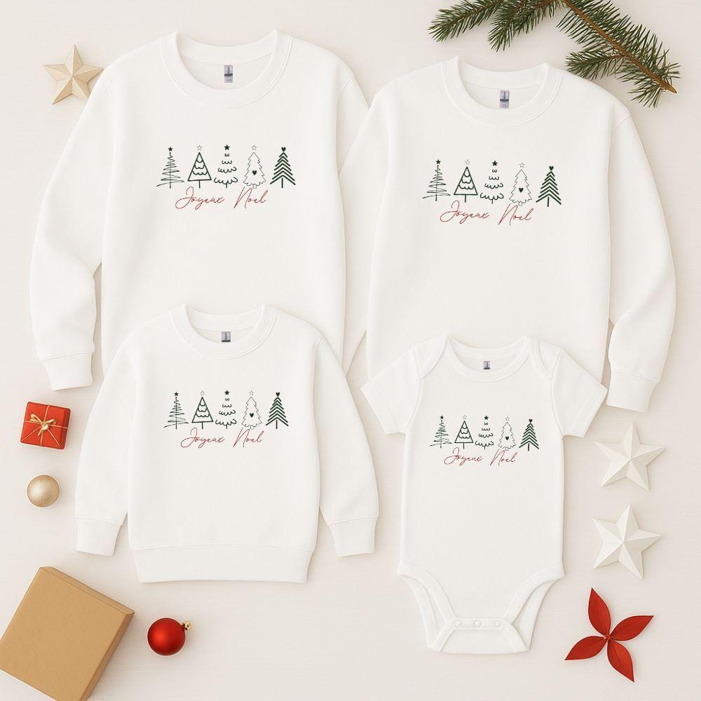 Pull De Noel mère Fille