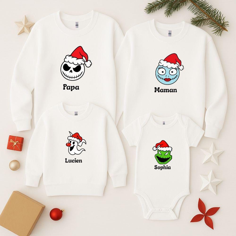 Pull De Noel Moche Pour Toute La famille