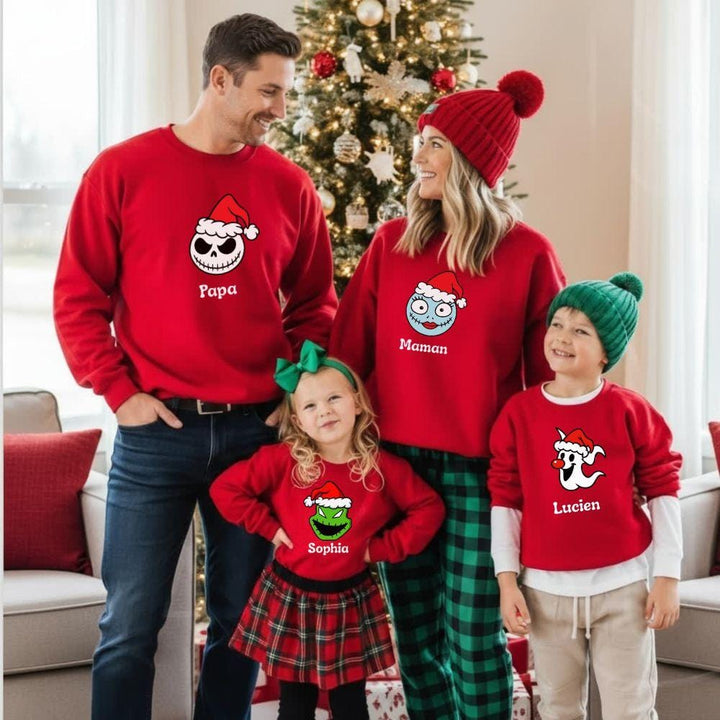 Pull De Noel Moche Pour Toute La famille