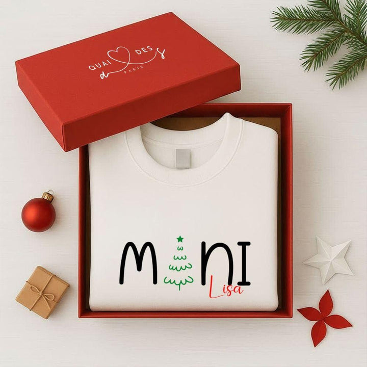 Pull de Noël parents enfants