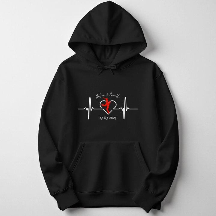 Pull En Commun Personnalisé | Battements de coeur