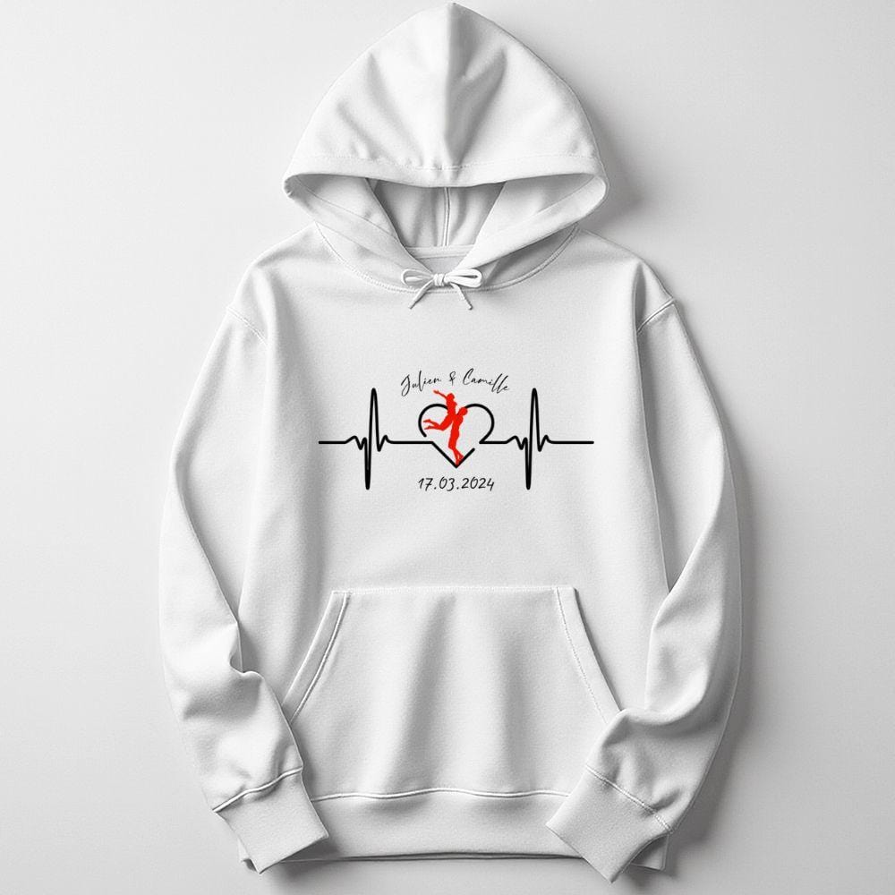 Pull En Commun Personnalisé | Battements de coeur