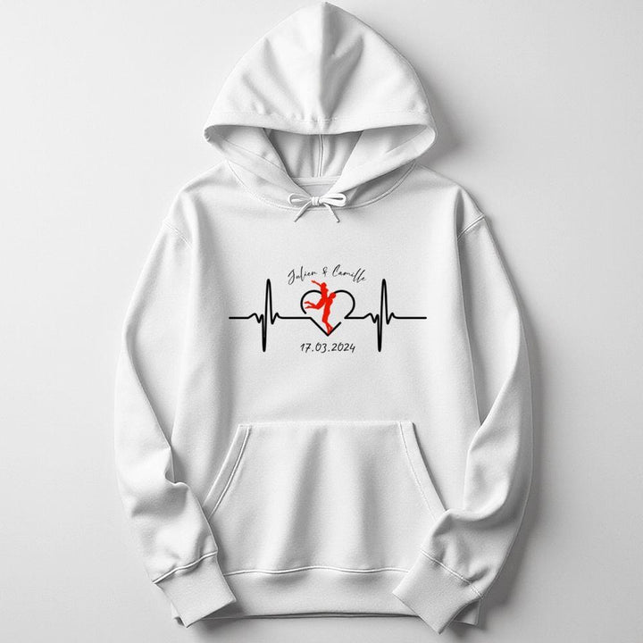 Pull En Commun Personnalisé | Battements de coeur