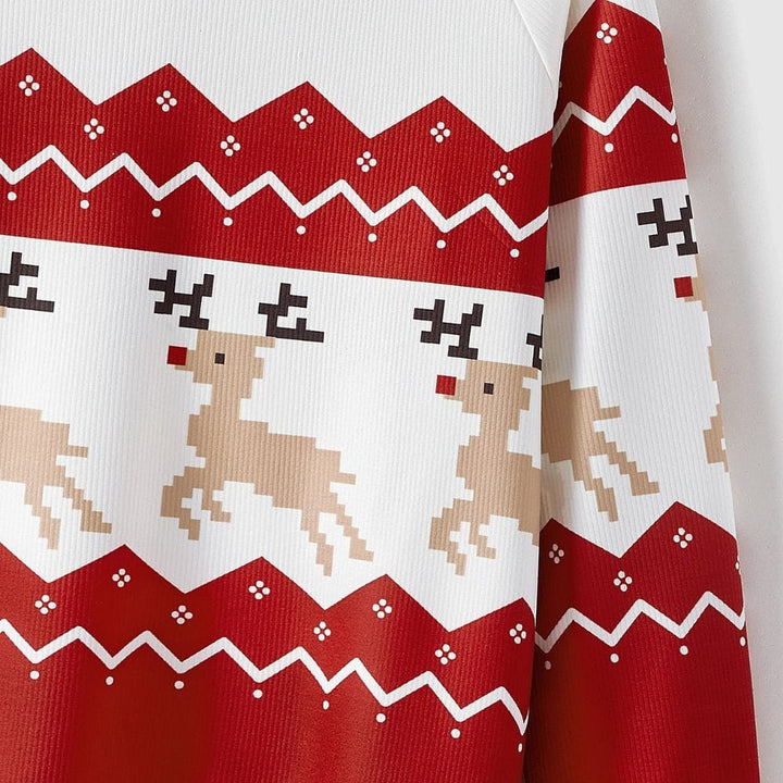 Pull Famille Noel Bébé Fille Maman Et Papa