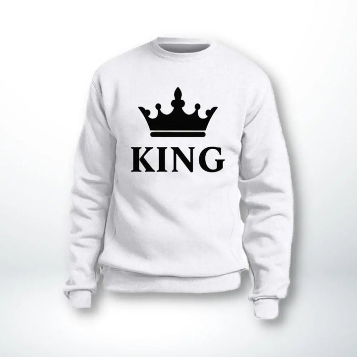Pull King Queen Blanc-King / XXS