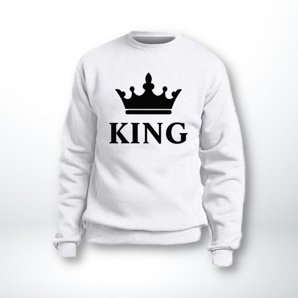 Pull King Queen Blanc-King / XXS