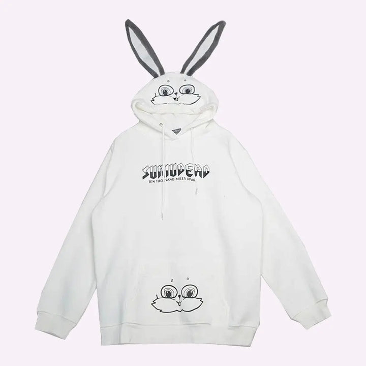Pull Lapin Blanc / M