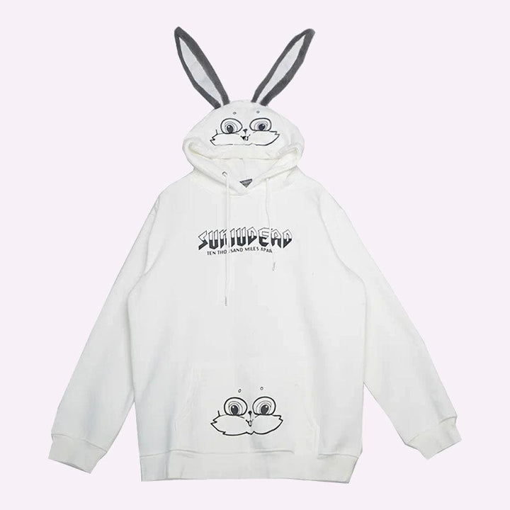 Pull Lapin Blanc / M