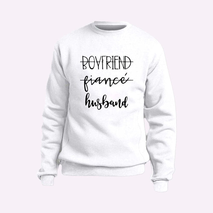 Pull Mariée Blanc / Husband / S